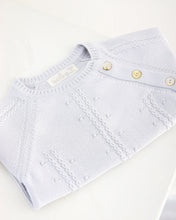 Cargar imagen en el visor de la galería, 8352-9W Conjunto Pantalón Punto Niño Beige