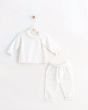 Load image into Gallery viewer, 8466-W Girls Beige Knitted Trousers Set (Pack of 4)