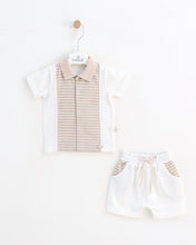 Cargar imagen en el visor de la galería, 12308 Ivory Boys Short Set (Pack of 4)