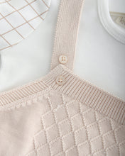 Cargar imagen en el visor de la galería, 7406- Beige Boys Romper (Pack of 4)