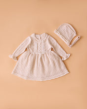 Load image into Gallery viewer, 5353 White Knitted Dress (Pack of 4)