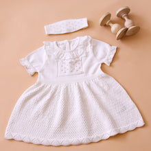 Load image into Gallery viewer, 5351-W White Knitted Dress (Pack of 4)