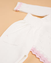 Cargar imagen en el visor de la galería, 8373-P Conjunto Niña 2 Piezas Punto (Pack de 4)