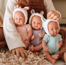Cargar imagen en el visor de la galería, 60813 . Indy weighted dolls (9 units) in display case (Weighted Baby)