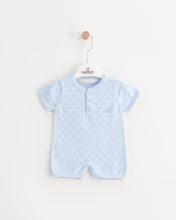 Charger l'image dans la galerie, 7385 Boys White with Beige Romper (Pack of 4)