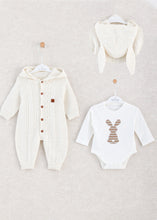 Load image into Gallery viewer, 9328 Light Grey Knitted Jumpsuit 2 pieces Romper Set (Pack of 4)