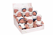 Cargar imagen en el visor de la galería, 60696. Indy weighted dolls (9 units) in display case (Weighted Baby)