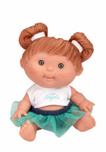 Cargar imagen en el visor de la galería, 60851. Elegance Party Cocolin dolls (9 units) with bath towel in display case