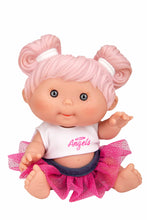 Cargar imagen en el visor de la galería, 60851. Elegance Party Cocolin dolls (9 units) with bath towel in display case