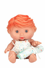 Cargar imagen en el visor de la galería, 60852. 26 cm Cocolín Beach Elegance dolls (9 units) in display case