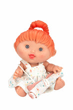 Cargar imagen en el visor de la galería, 60852. 26 cm Cocolín Beach Elegance dolls (9 units) in display case
