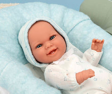 Cargar imagen en el visor de la galería, 60876 Babyto Blue Elegance Doll (WEIGHTED DOLL)