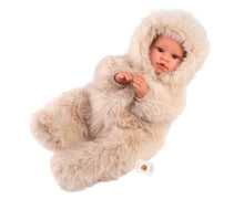 Load image into Gallery viewer, 74504 Leo Crying Baby Doll Teddy Bear Suit