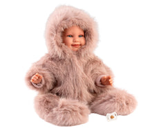 Load image into Gallery viewer, 74506 Luka Laughing Baby Doll Teddy Bear Suit