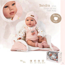 Cargar imagen en el visor de la galería, 844 Sandra Newborn Baby Doll 38cm
