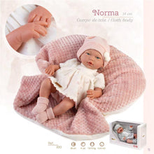 Cargar imagen en el visor de la galería, 893 Norma Newborn Baby Doll 42cm