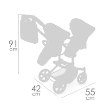 Cargar imagen en el visor de la galería, 90875 Twin Pram Doll Sophie Collection