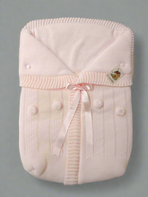 Cargar imagen en el visor de la galería, 3187 White with white Pompom Sleeping Bag