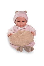 Cargar imagen en el visor de la galería, 33370 Luca with Heart Cushion (Weighted Doll)