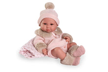 Cargar imagen en el visor de la galería, 50422 Newborn Doll Luca Teddy Bear (Weighted Doll)