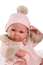 Cargar imagen en el visor de la galería, 50422 Newborn Doll Luca Teddy Bear (Weighted Doll)