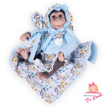 Load image into Gallery viewer, 36504 Zoilo Reborn Monkey in Blue Outfit