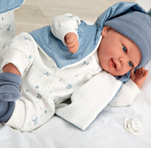 Cargar imagen en el visor de la galería, 65377 Adi Blue Elegance Doll  (WEIGHTED DOLL)
