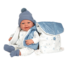 Cargar imagen en el visor de la galería, 65377 Adi Blue Elegance Doll  (WEIGHTED DOLL)