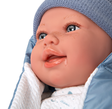 Cargar imagen en el visor de la galería, 65377 Adi Blue Elegance Doll  (WEIGHTED DOLL)
