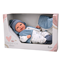 Cargar imagen en el visor de la galería, 65377 Adi Blue Elegance Doll  (WEIGHTED DOLL)