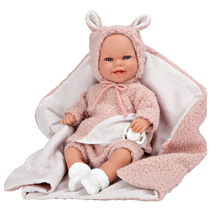 Cargar imagen en el visor de la galería, 60827 Babyto Pink Elegance Doll (WEIGHTED DOLL)