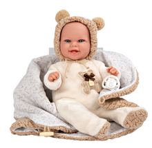 Cargar imagen en el visor de la galería, 60828 Babyto Beige Elegance Doll (WEIGHTED DOLL)