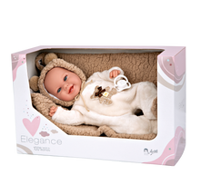 Cargar imagen en el visor de la galería, 60828 Babyto Beige Elegance Doll (WEIGHTED DOLL)