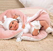 Load image into Gallery viewer, 60829 Babyto Beige Elegance Doll (WEIGHTED DOLL)