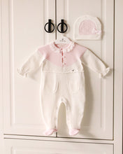 Cargar imagen en el visor de la galería, 10725-P Knitted & Cotton Babygrow (Pack4)