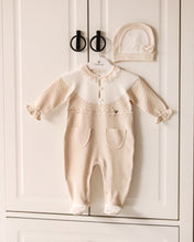 Cargar imagen en el visor de la galería, 10725-P Knitted & Cotton Babygrow (Pack4)