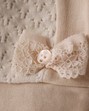 Load image into Gallery viewer, 10725-White with Pink Knitted & Cotton Babygrow (Pack4)