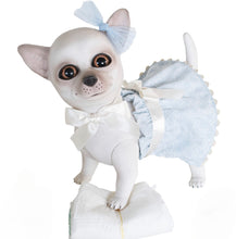 Cargar imagen en el visor de la galería, 22304 Max Reborn Chihuahua Baby Blue Outfit