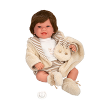 Cargar imagen en el visor de la galería, 65392 Zoe Beige Elegance Doll (WEIGHTED DOLL)