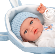 Cargar imagen en el visor de la galería, 60868 Elegance 30cm Natal Blue Outfit Full Vinyl Body