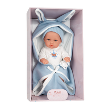 Cargar imagen en el visor de la galería, 60868 Elegance 30cm Natal Blue Outfit Full Vinyl Body