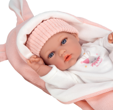 Cargar imagen en el visor de la galería, 60867 Elegance 30cm Natal Pink Outfit Full Vinyl Body