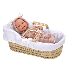 Cargar imagen en el visor de la galería, 65381 Zoe Pink Elegance Moises Basket