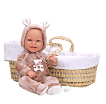 Cargar imagen en el visor de la galería, 65381 Zoe Pink Elegance Moises Basket