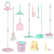 Load image into Gallery viewer, 40141 Cleaning Set with 12 Accessories Mermaid Collection