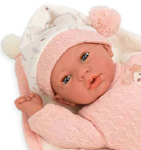 Cargar imagen en el visor de la galería, 65316. Muñeco Irio Beige Elegance con Mecanismo de 14 sonidos (magnético y pruébame)