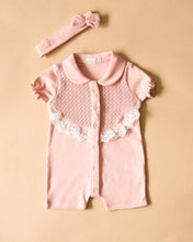 Cargar imagen en el visor de la galería, 10703-Bge Pelele Bebe Niño Beige