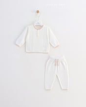 Load image into Gallery viewer, 8450- B Baby Blue with whte trim Trousers Set (Pack 4)
