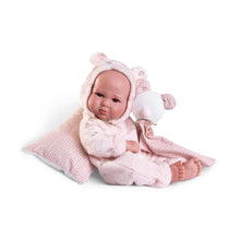 Charger l&#39;image dans la galerie, 50416 Newborn Doll Luca Teddy Bear (Weighted Doll)
