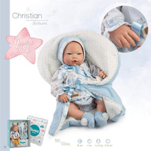 Charger l&#39;image dans la galerie, 10254 Christian Premature Reborn Baby 38cm
